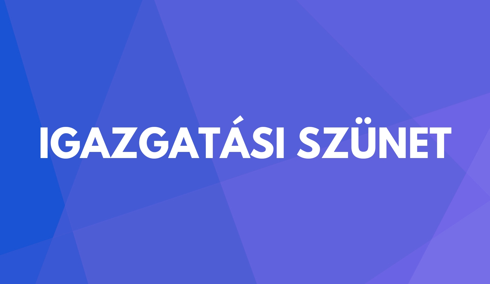 Igazgatási szünet lesz a hivatalban – csak sürgős ügyeket intéznek